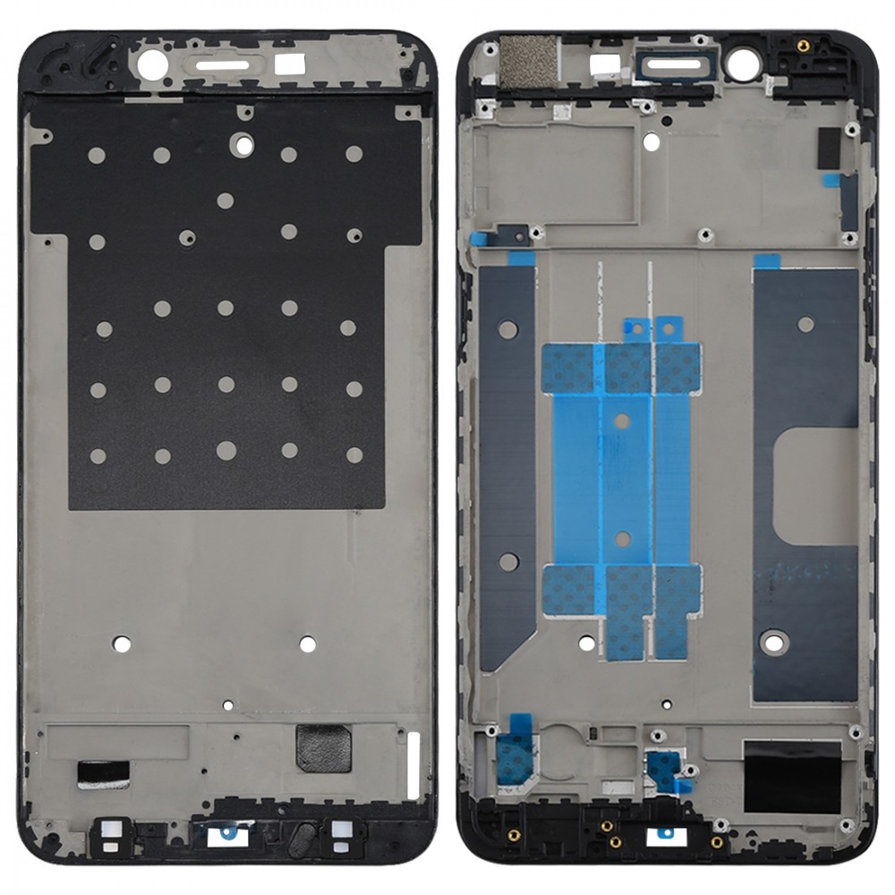 For OPPO R9s Plus Front Housing LCD Frame Bezel Plate(Black) Oppo Replacement Parts Oppo R9s Plus